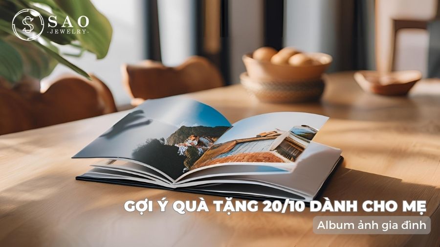 Quà tặng mang giá trị tinh thần cho mẹ -Album ảnh gia đình