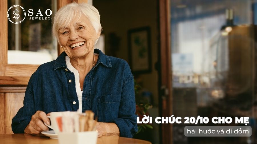 Lời chúc 20/10 cho mẹ hài hước và dí dỏm