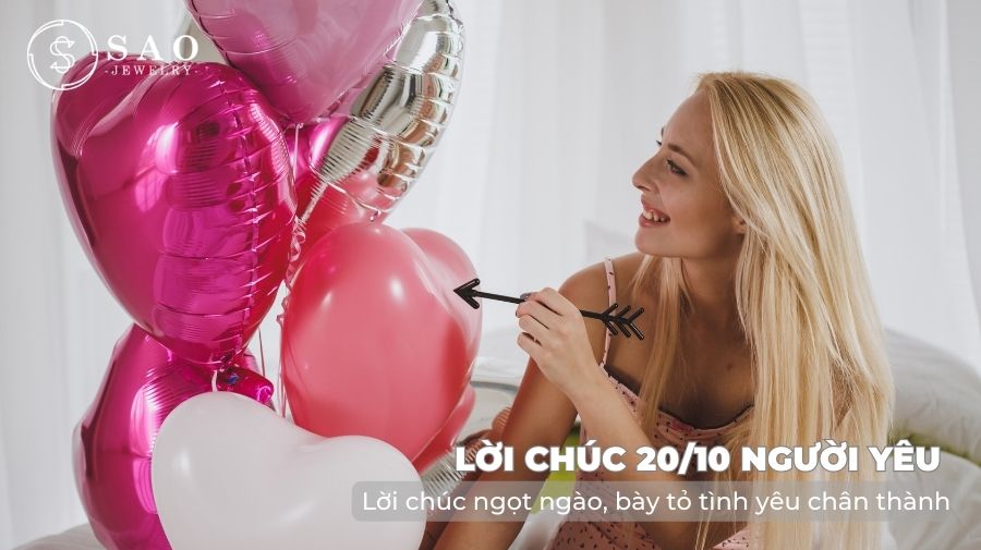 Lời chúc ngọt ngào, bày tỏ tình yêu chân thành