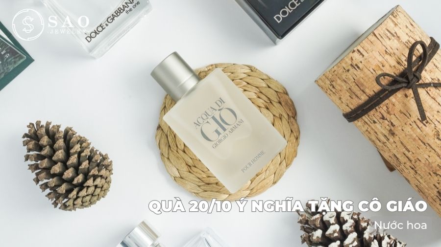 Món quà 20/10 thiết thực và phổ biến - Nước hoa