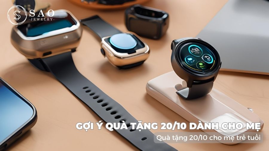 Quà tặng 20/10 cho mẹ trẻ tuổi