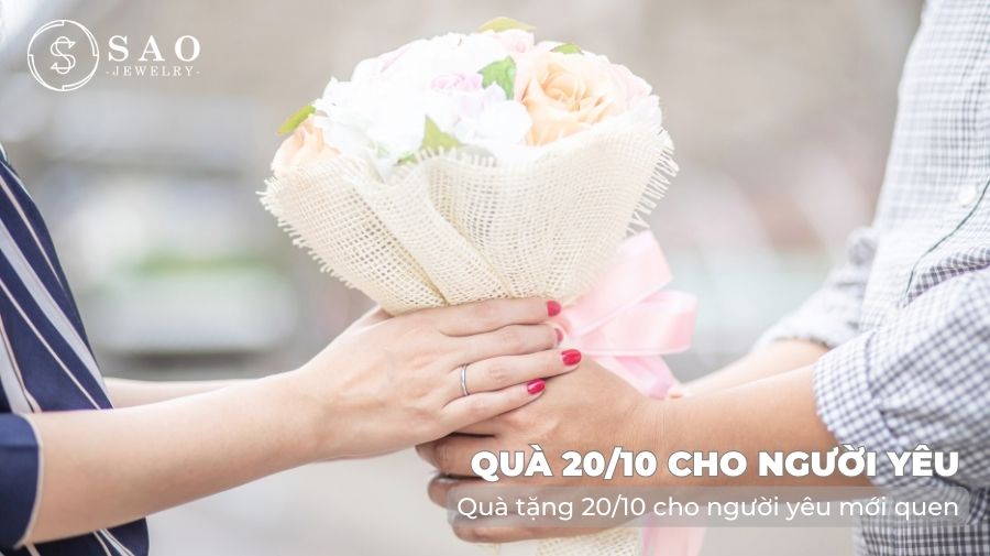 Quà tặng 20/10 cho người yêu mới quen