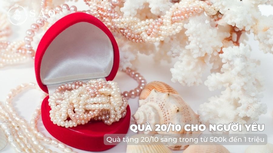 Quà tặng 20/10 sang trọng từ 500k đến 1 triệu