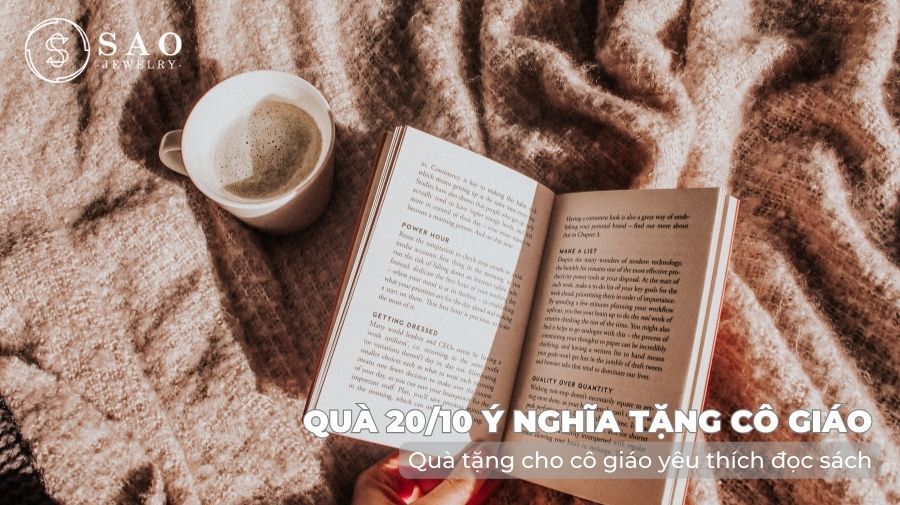 Quà tặng cho cô giáo yêu thích đọc sách