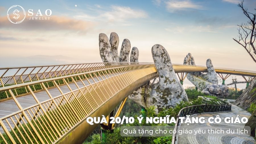 Quà tặng cho cô giáo yêu thích du lịch