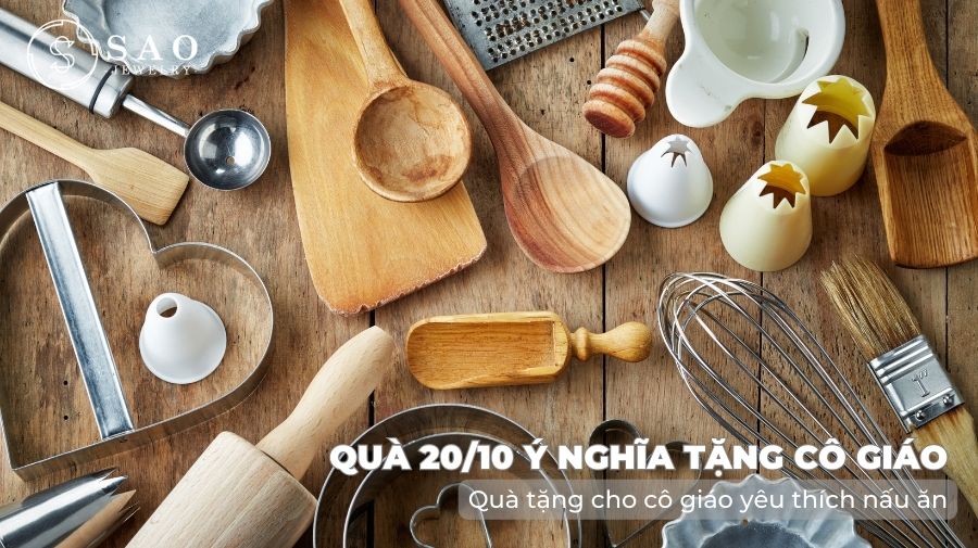 Quà tặng cho cô giáo yêu thích nấu ăn